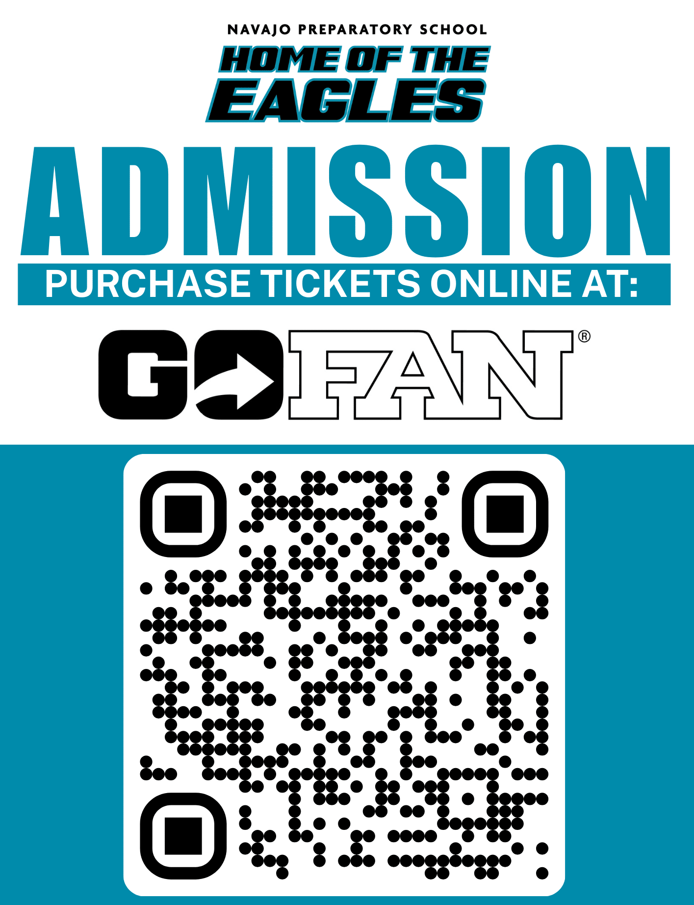 Go Fan Tickets Ticket Example GoFanTickets - Navajo Prep
